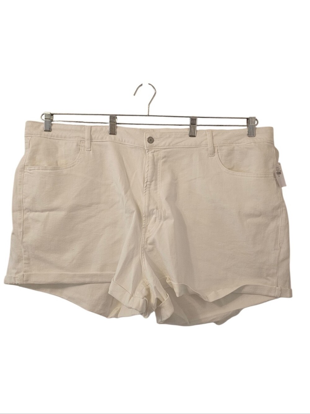 White Old Navy Women's High-Waist Wow Denim Shorts